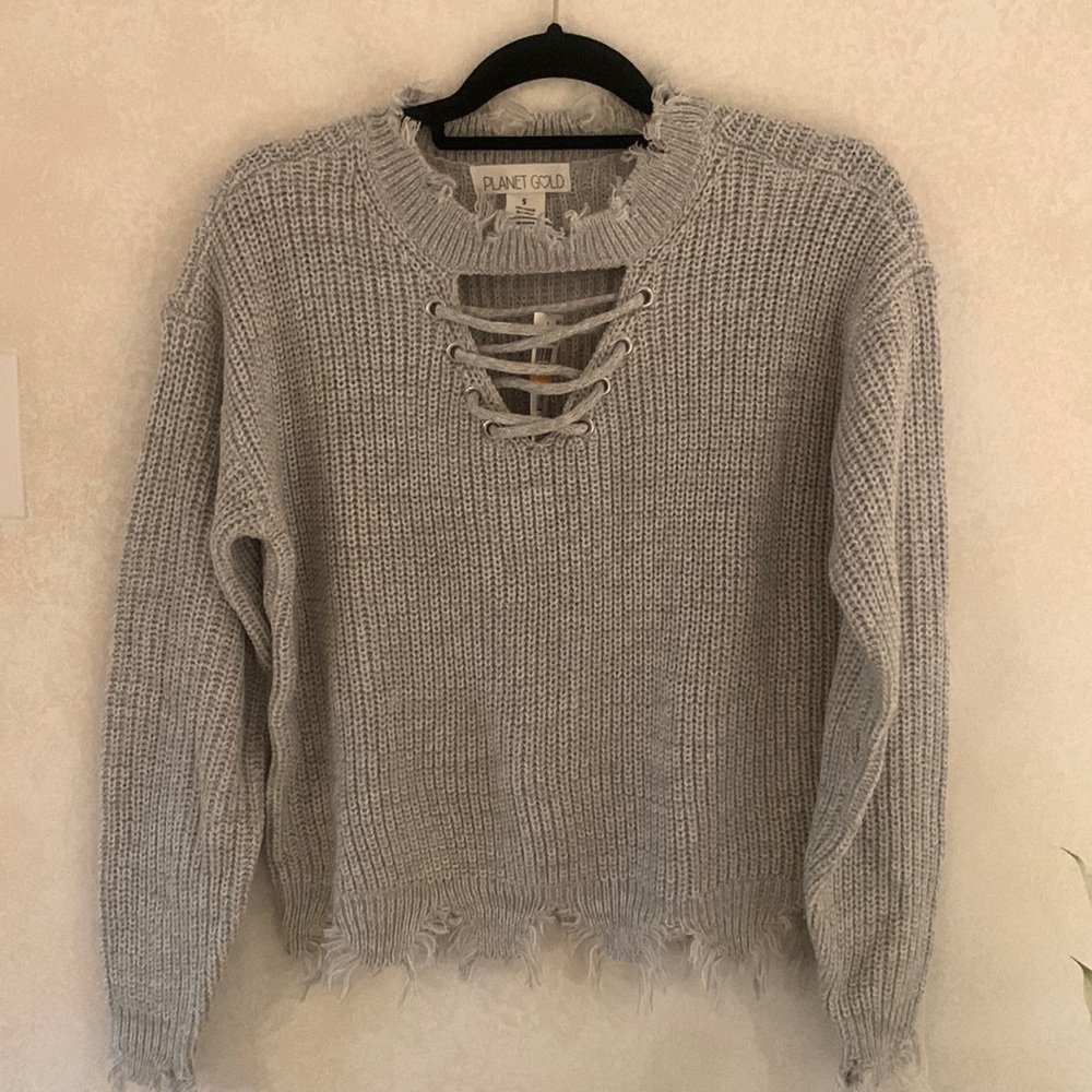 Light gray sweater- NWT
